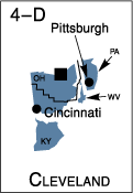 District 4-D, Cleveland