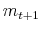\displaystyle m_{t+1}