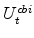  U^{cbi}_{t}