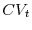  CV_{t}