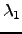 $ \lambda_{1}$