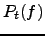 $ P_{t}(f)$