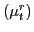 $ \left(\mu _{t}^{r} \right)$