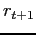 $ r_{t+1}$